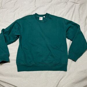 Aritzia TNA Fleece Perfect Fit Crewneck